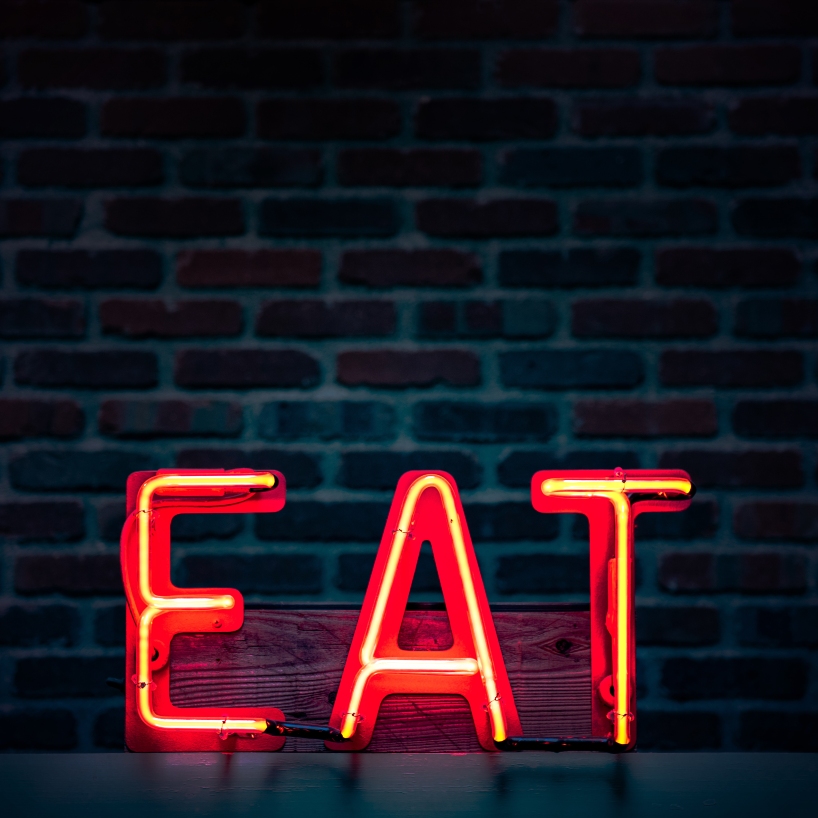 EAT Neon sign